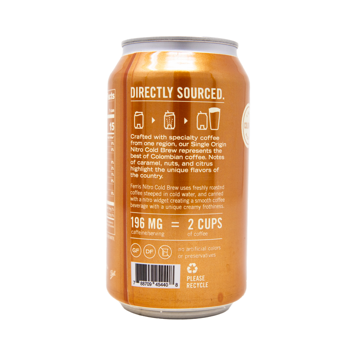 Nitro Cold Brew: Colombian Single Origin