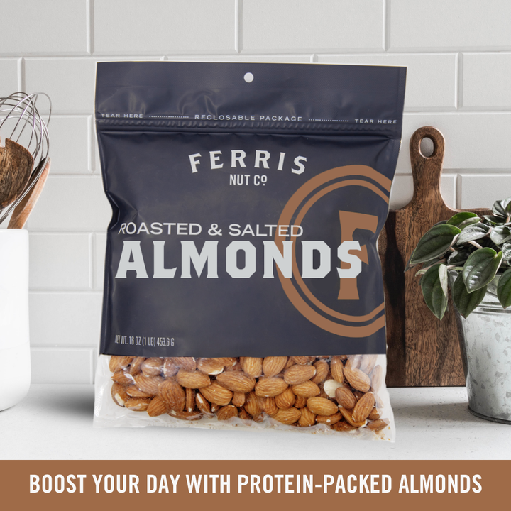 Almonds (Roasted, Salted) 16 oz.