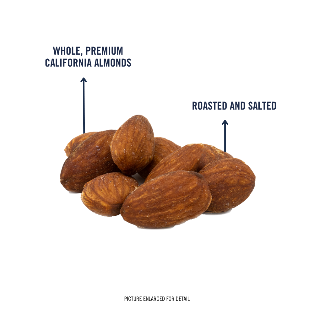 Almonds (Roasted, Salted) Grab + Go 12-count