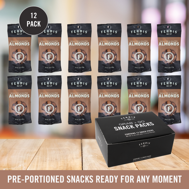 Almonds (Roasted, Salted) Grab + Go 12-count