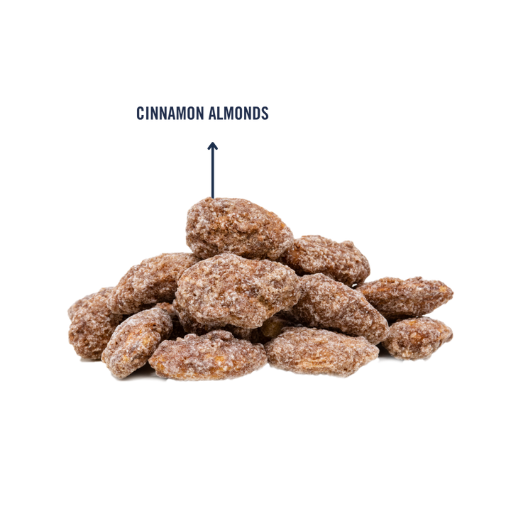 Cinnamon Roasted Almonds 10 oz.