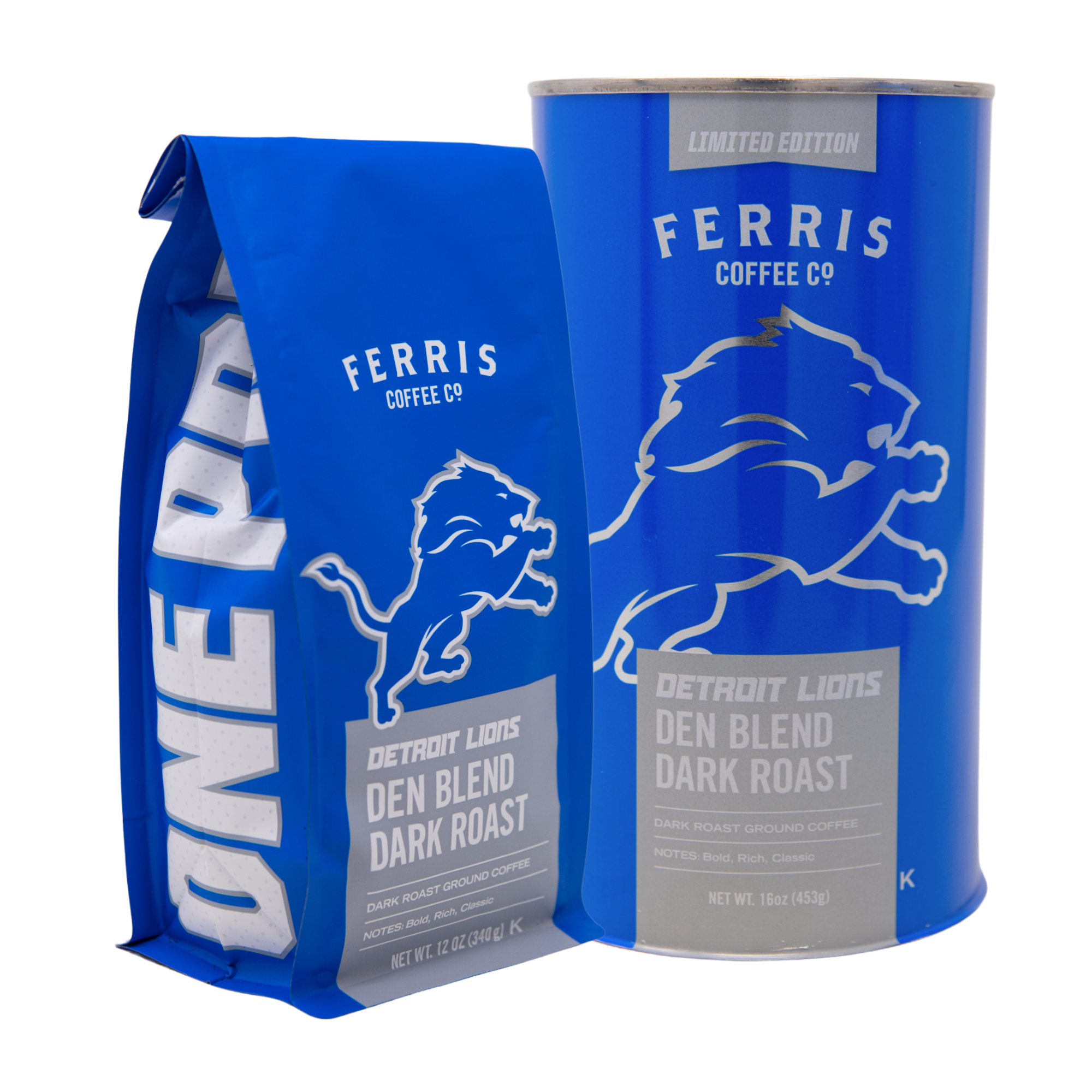 Den Blend DuoLions Den Dark Roast Coffee Bundle | Detroit Lions Den Blend DuoLions Den Dark Roast Coffee Bundle | Detroit Lions