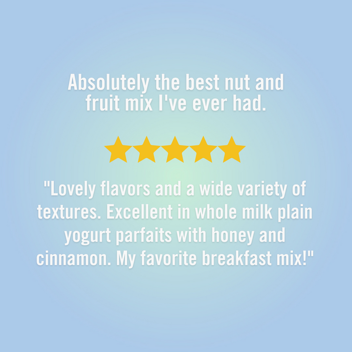 Blueberry Banana Nut Mix (Roasted Salted) 10 oz.