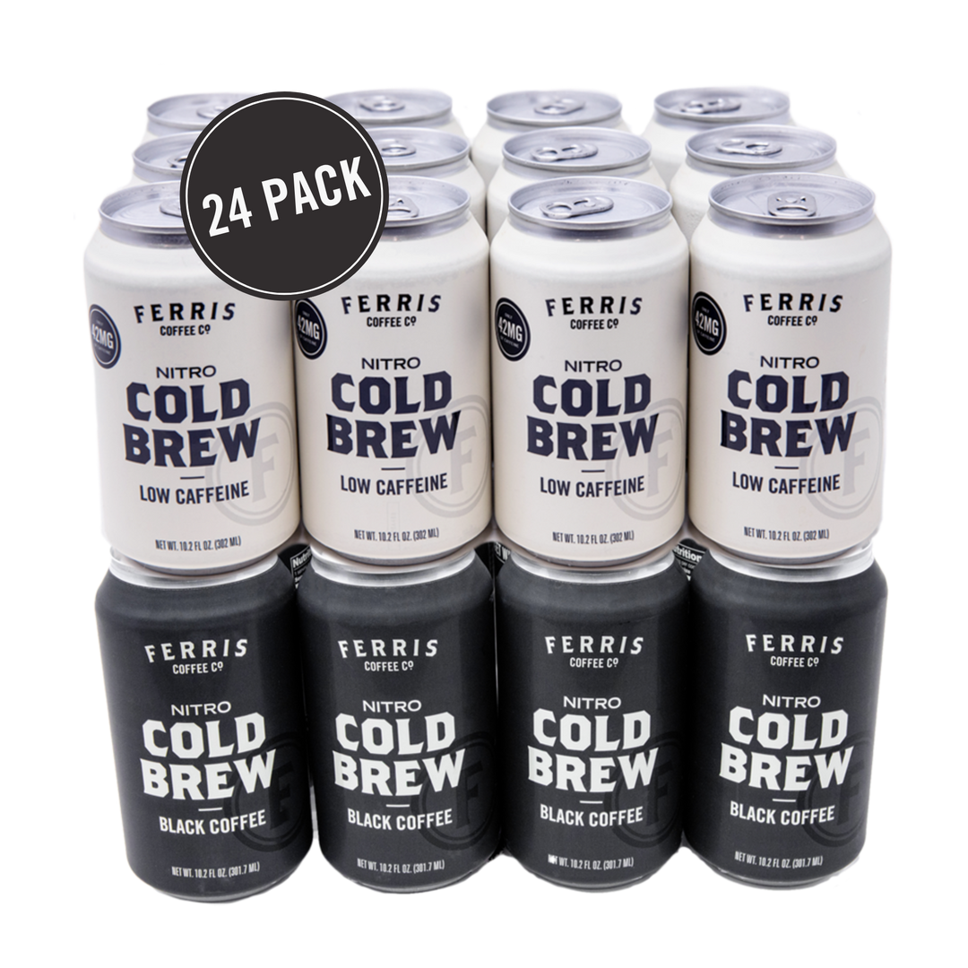 Nitro Cold Brew Mix Pack: Original + Low Caff