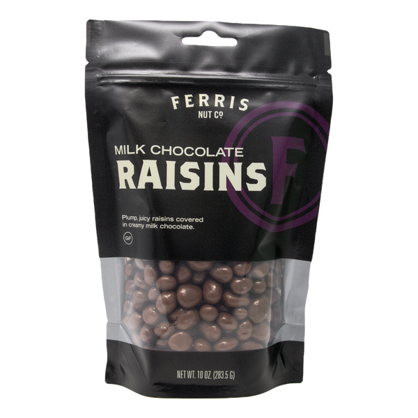 Milk Chocolate Raisins 10 oz. Ferris Coffee & Nut Co.