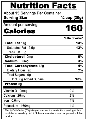 PB&J Mix (Roasted Salted) 16 oz.
