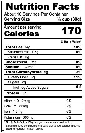 Pistachios (Roasted Salted) 10 oz.