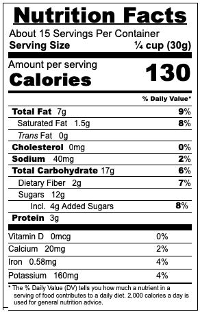 Tropical Trail Mix 16 oz.