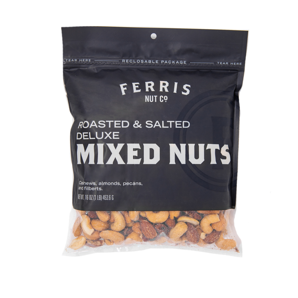 Deluxe Mixed Nuts (Roasted Salted) 16 oz.