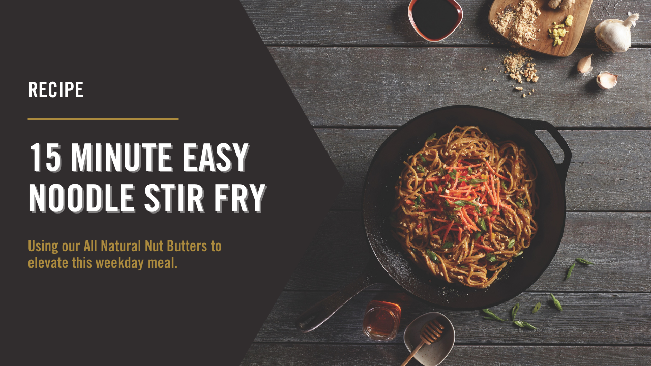 15 Minute Stir Fry with Nut Butter | Ferris Nut Co. – Ferris Coffee ...