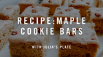 Recipe: Maple Leaf Cookie Bar