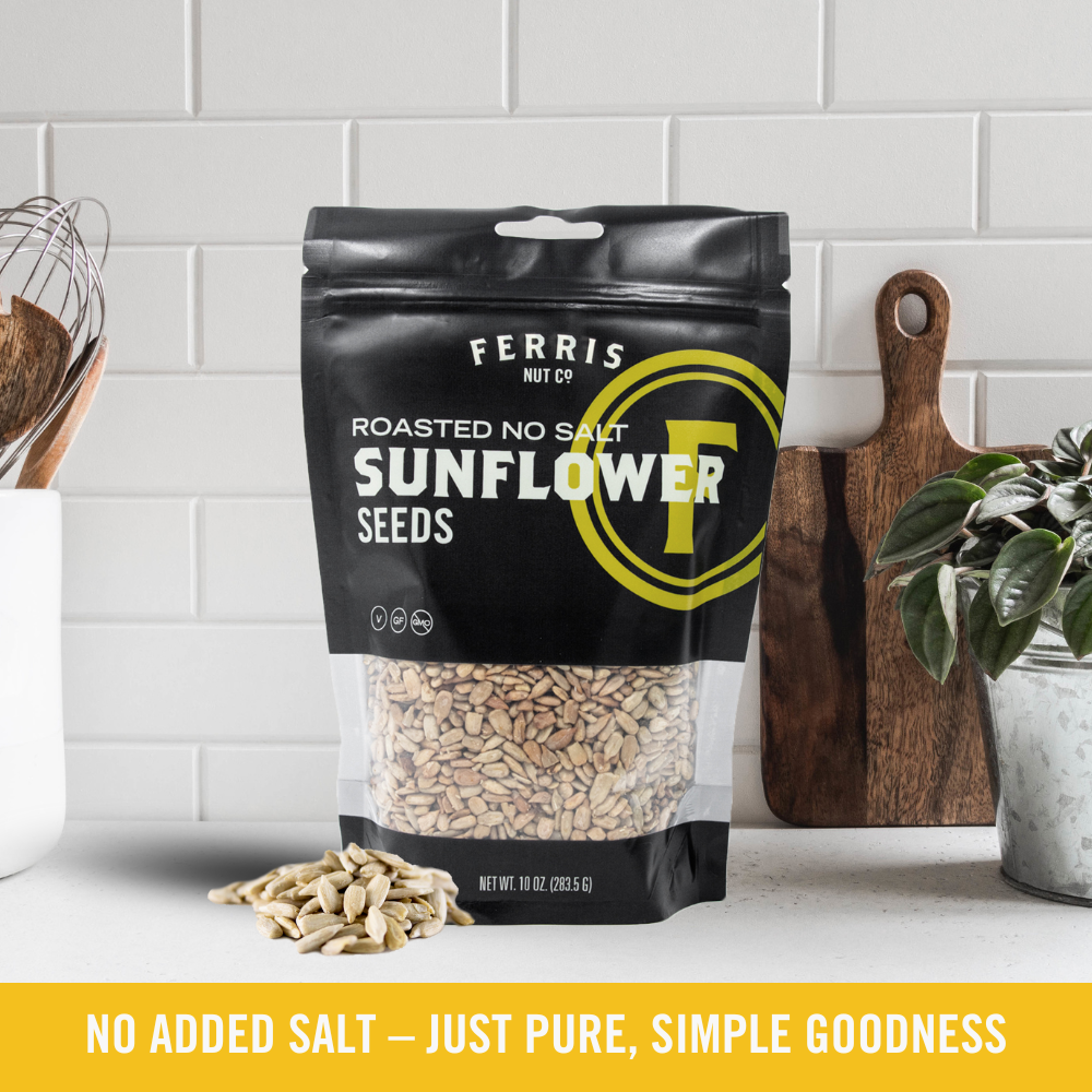 Sunflower Seeds (Roasted No Salted) 10 oz.