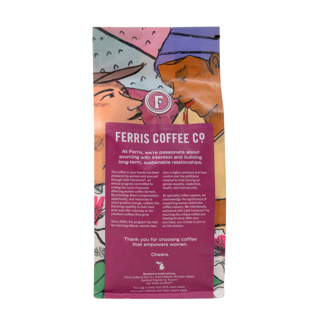 Café Femenino Colombia, 10 oz.