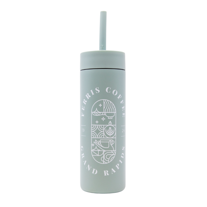Straw Travel Tumbler (16oz.)