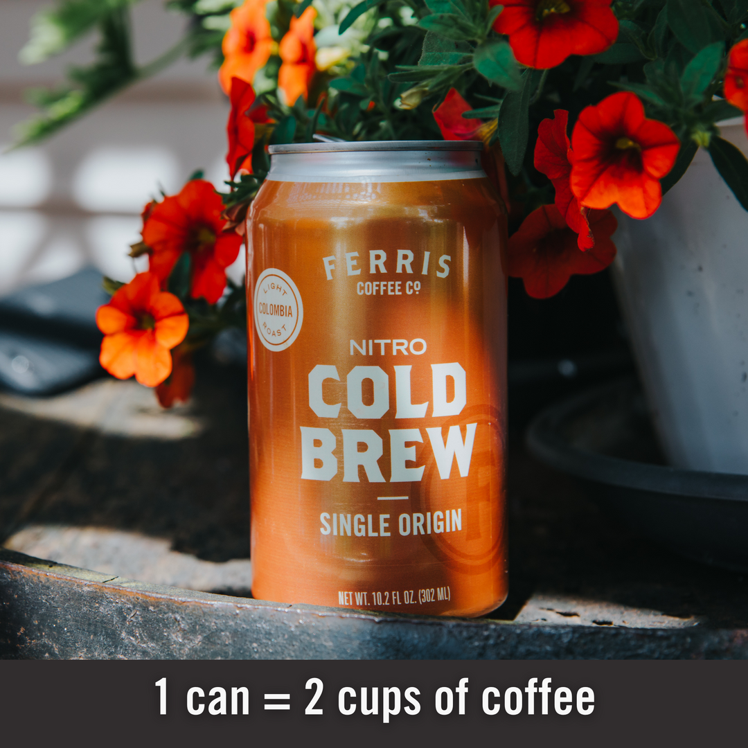Nitro Cold Brew Mix Pack: Low Caff + Single Origin