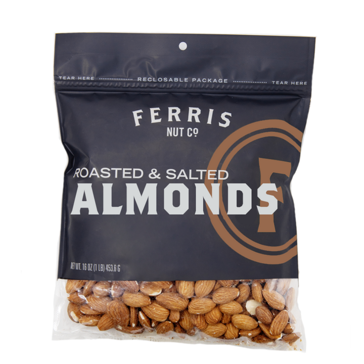 Almonds (Roasted, Salted) 16 oz.