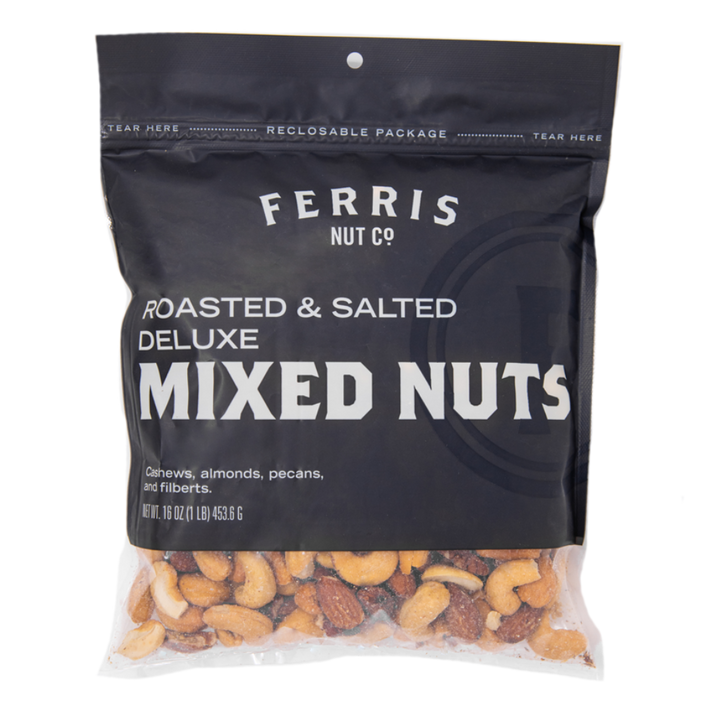 Deluxe Mixed Nuts (Roasted Salted) 16 oz.