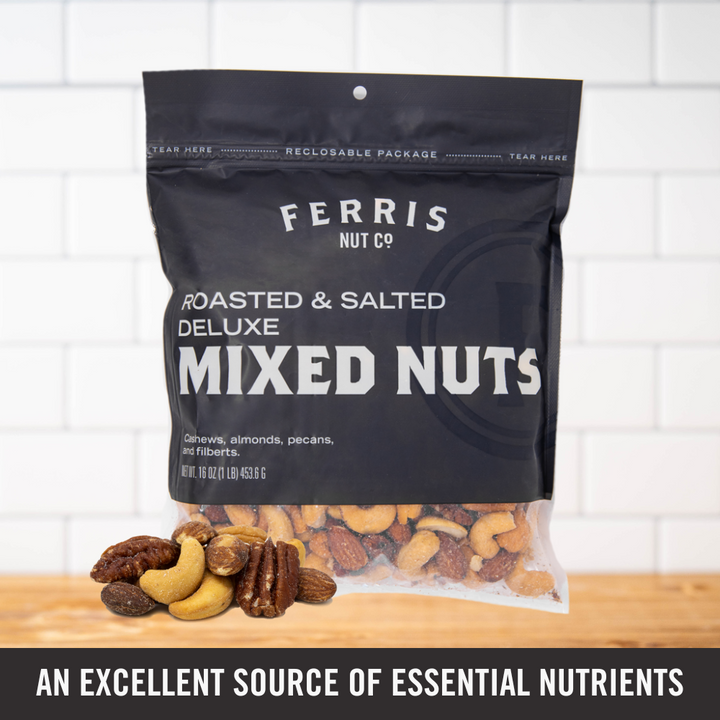 Deluxe Mixed Nuts (Roasted Salted) 16 oz.