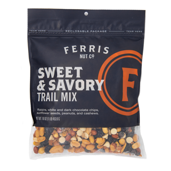 Sweet & Savory Trail Mix 1lb Bag | Perfect Blend of Nuts & Fruits