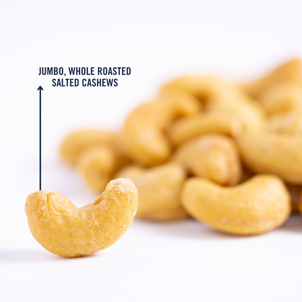 Cashews, Jumbo (Roasted Salted) 16 oz.