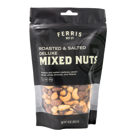 Deluxe Mixed Nuts (Roasted Salted) 10 oz. – Ferris Coffee & Nut Co.