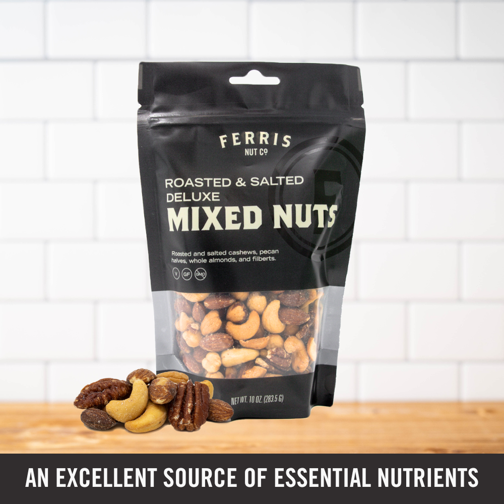 Deluxe Mixed Nuts (Roasted Salted) 10 oz.