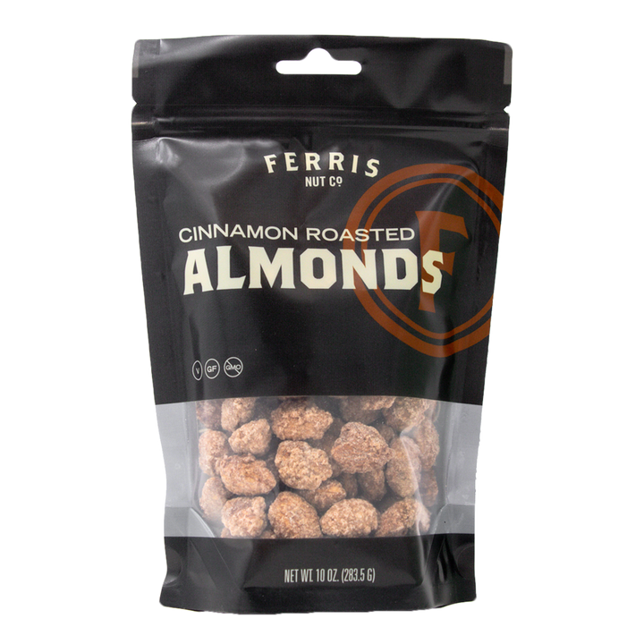 Cinnamon Roasted Almonds 10 oz.