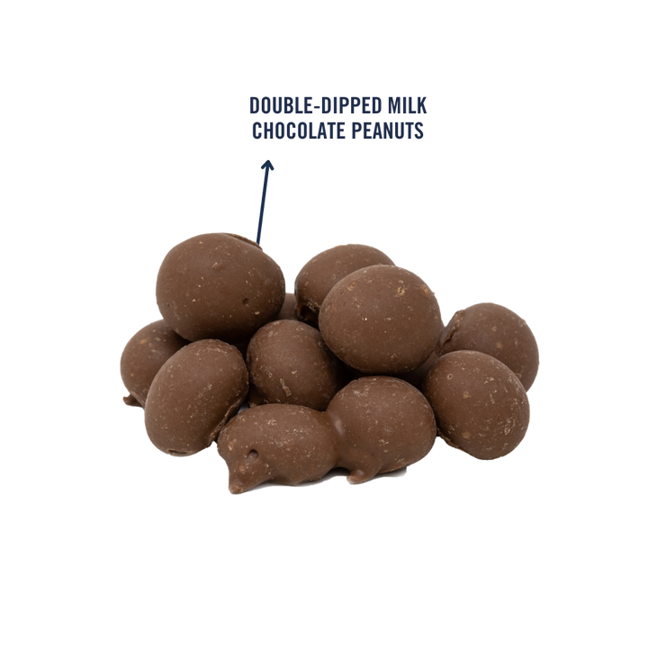 Double Dipped Chocolate Peanuts 10 oz.