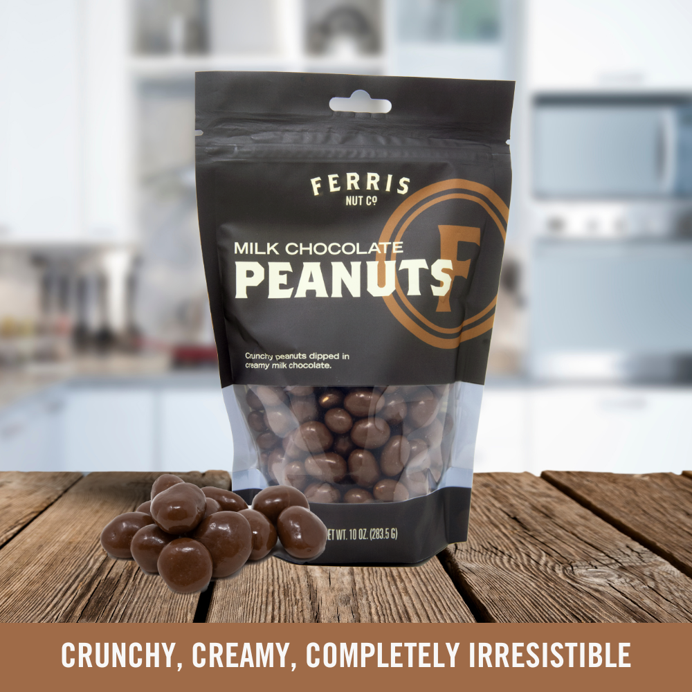 Milk Chocolate Peanuts 10 oz.