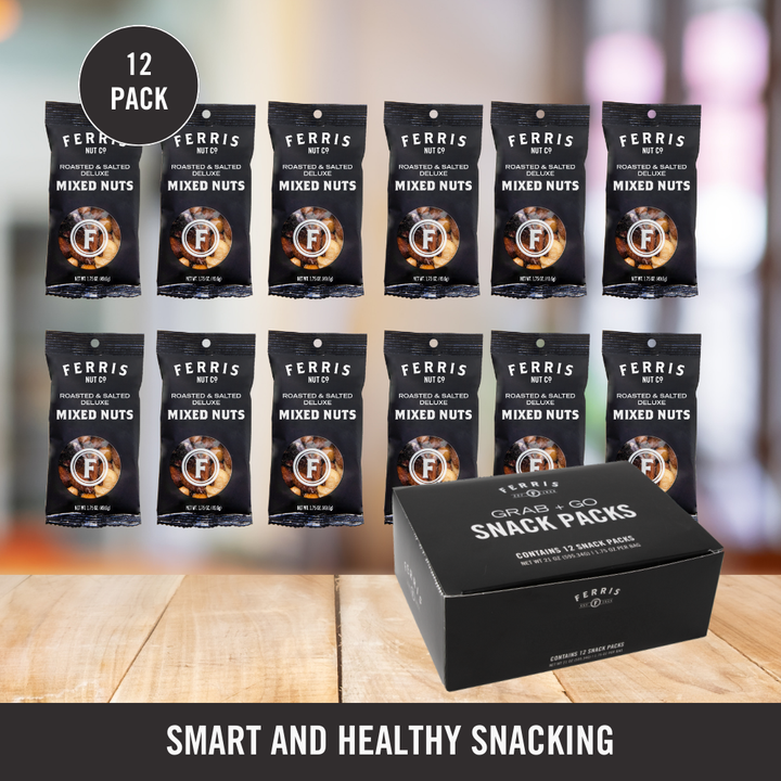 Deluxe Mixed Nuts Grab + Go 12-count