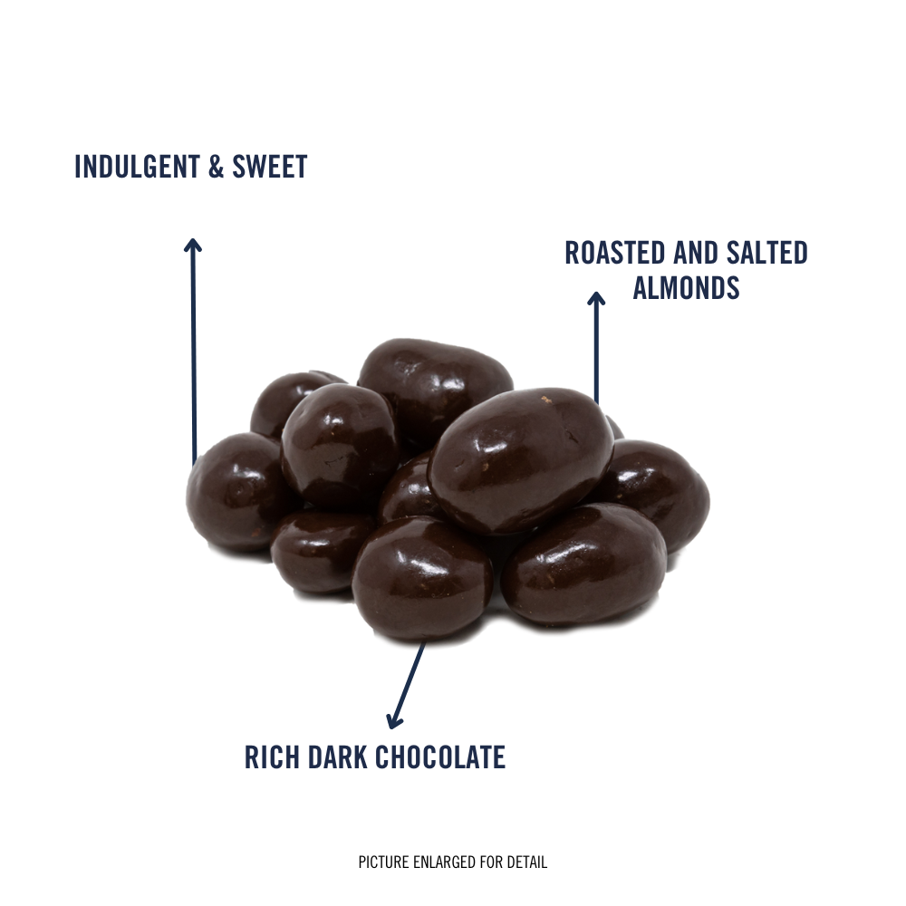 Dark Chocolate Almonds Grab + Go 12-count