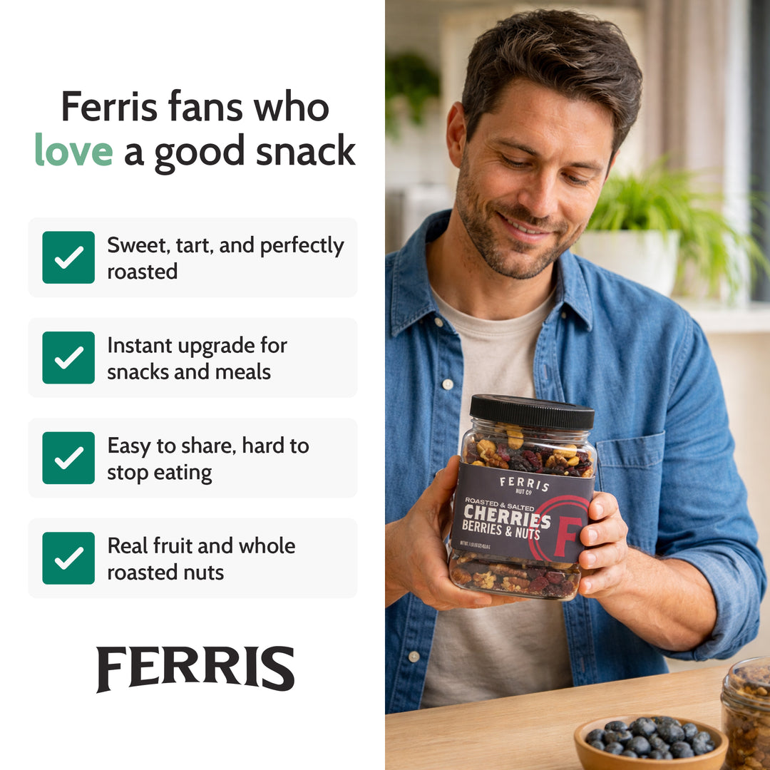 Cherries, Berries & Nuts (Roasted Salted) 16 oz.