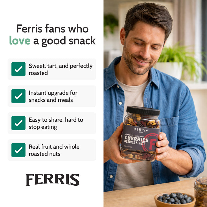 Cherries, Berries & Nuts (Roasted Salted) 16 oz.