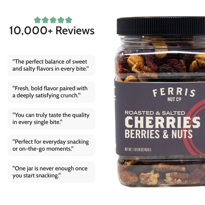 Cherries, Berries & Nuts (Roasted Salted) 16 oz.