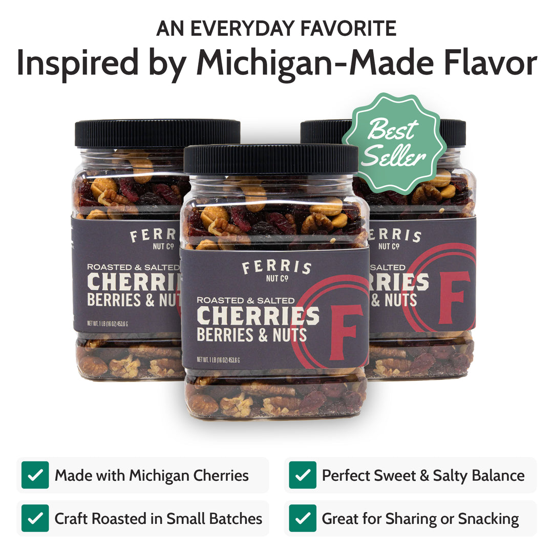 Cherries, Berries & Nuts (Roasted Salted) 16 oz.