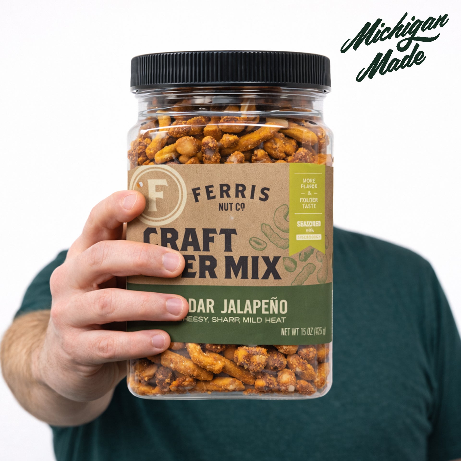 Cheddar Jalapeño Craft Beer Mix | Ferris Nut Co. – Ferris Coffee