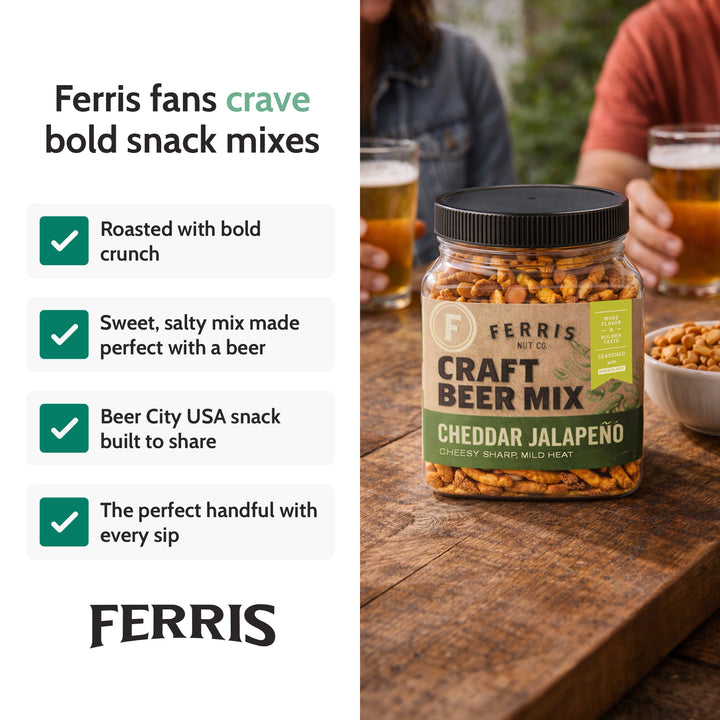 Craft Beer Mix (Cheddar Jalapeño) 15 oz.