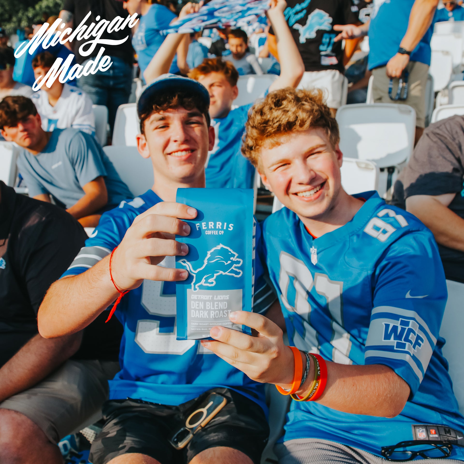 Den Blend Dark Roast by Ferris Coffee, the Official Coffee of The
