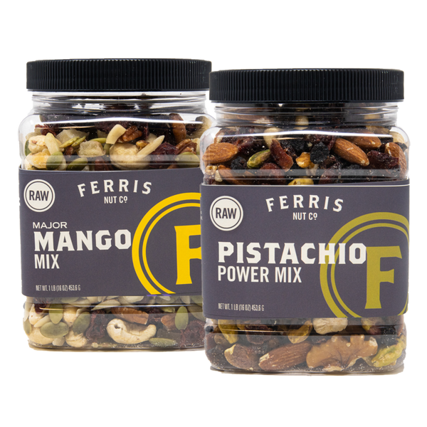 Power & Paradise Snack Duo | Raw Mango & Pistachio Mixes | Ferris