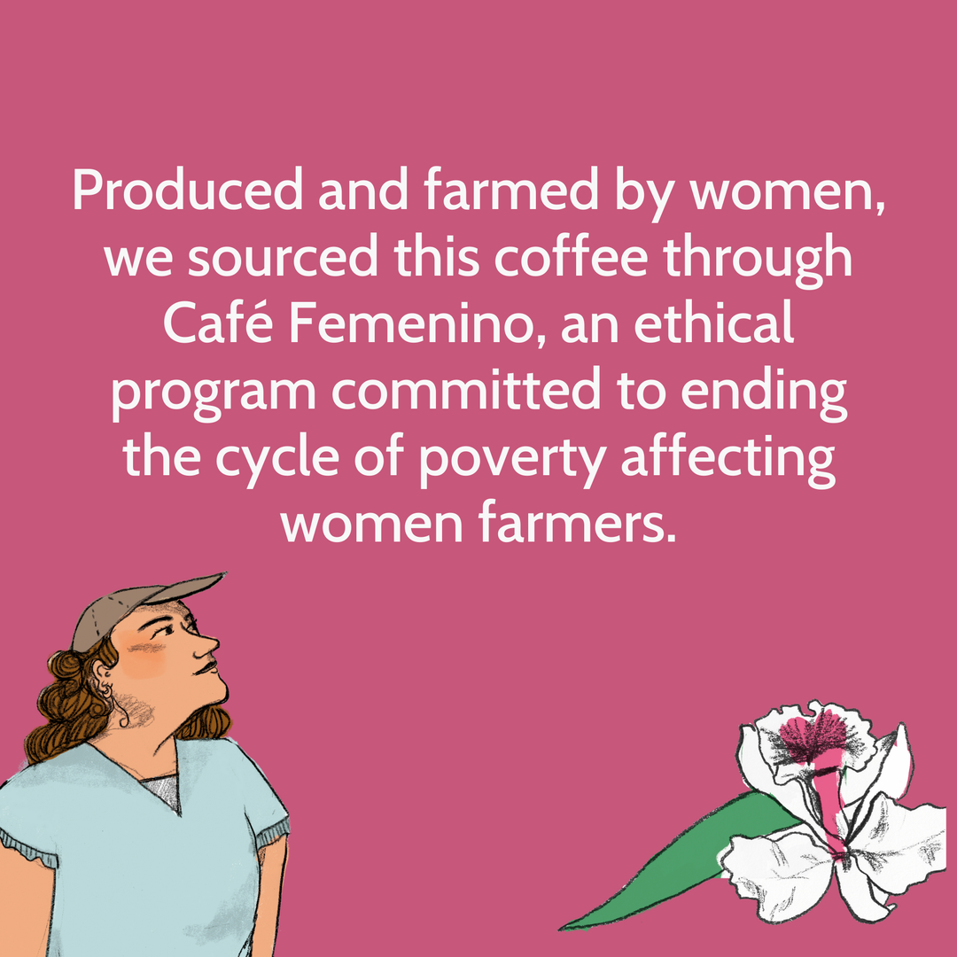 Café Femenino Colombia, 10 oz.