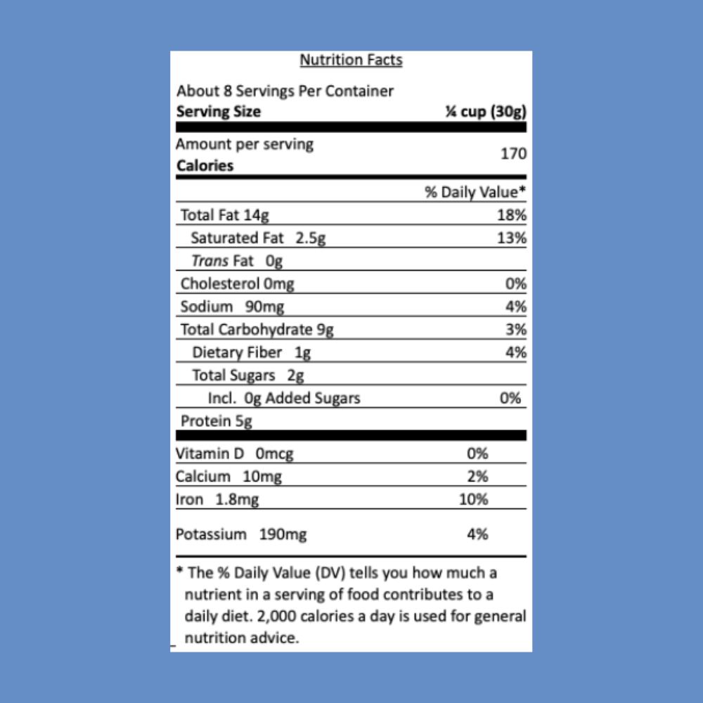 Cashews Can 8 oz.