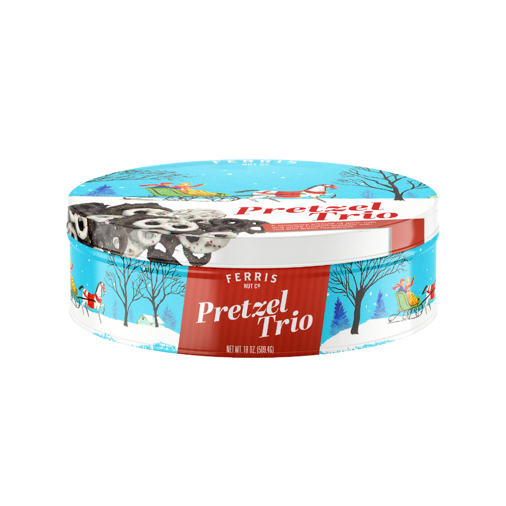 Pretzel Trio Tin 18 oz.