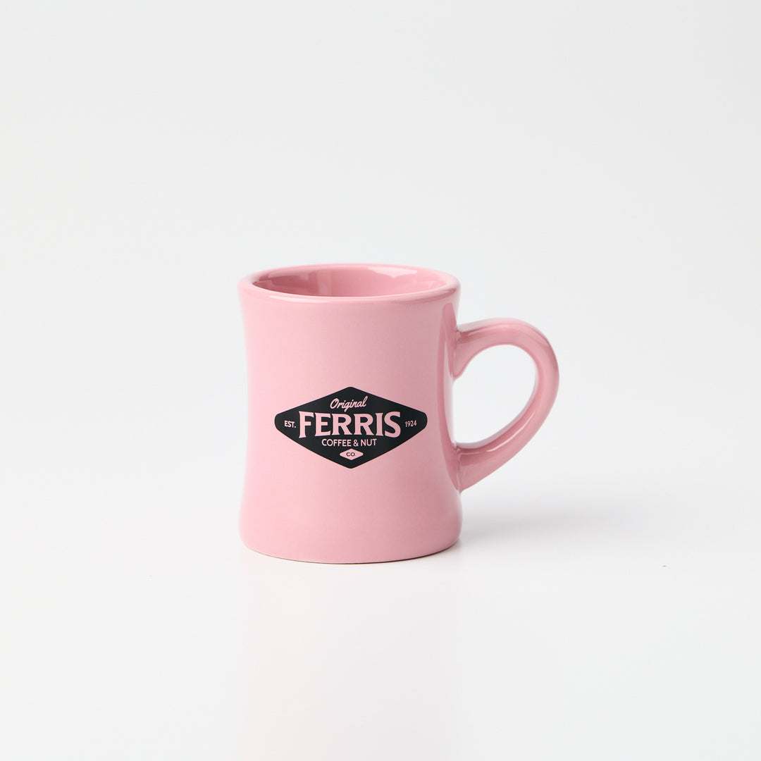 Ferris Coffee Classic Diner Mug | 10oz Pink