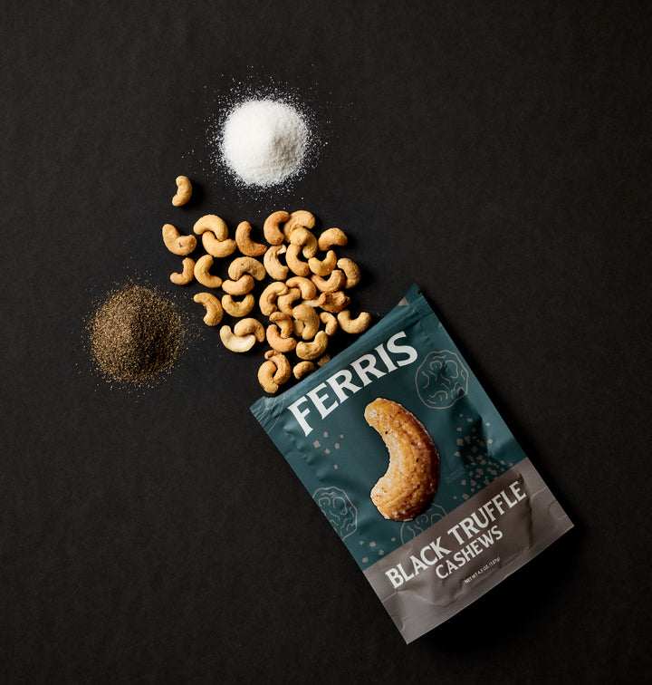 Black Truffle Salt Cashews 4.5 oz.