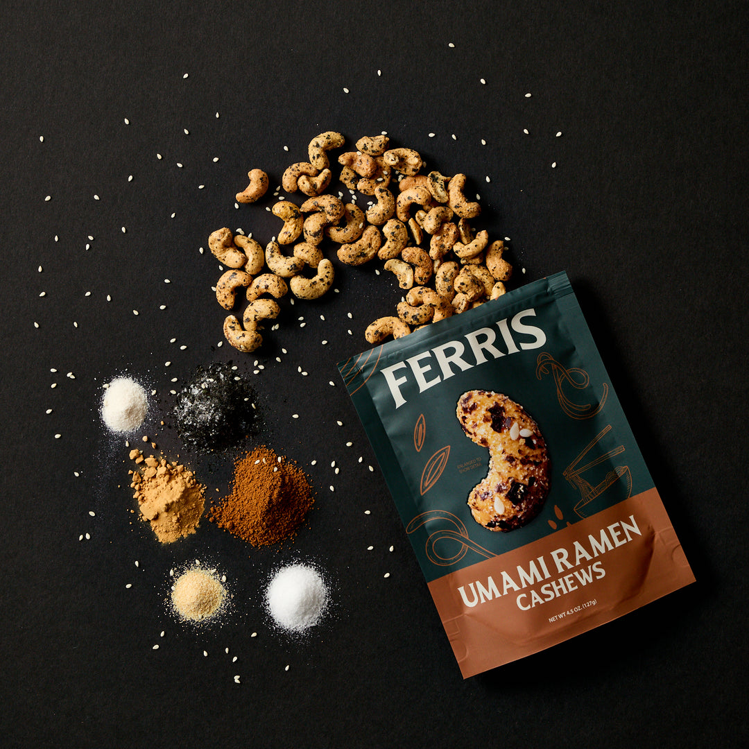 Umami Ramen Cashews 4.5 oz.