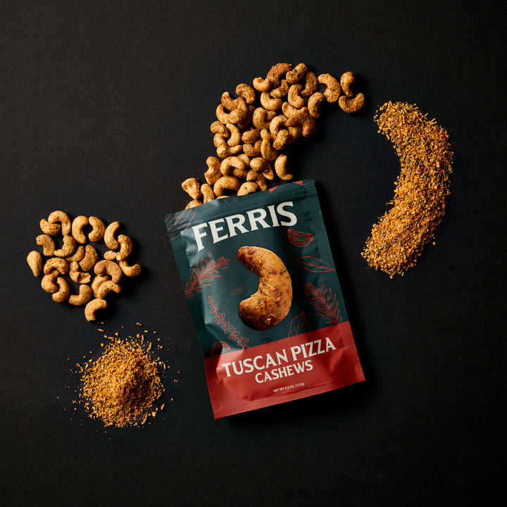 Tuscan Pizza Cashews 4.5 oz.