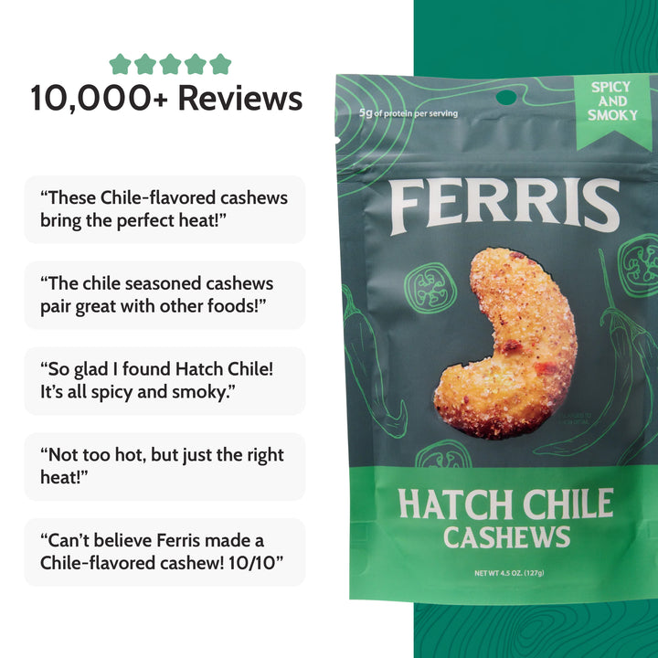 Hatch Chile Cashews 4.5 oz.
