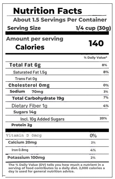 Vanilla Trail Mix Grab + Go: Single Pack