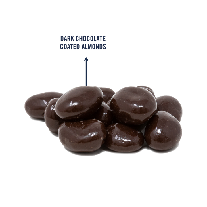 Dark Chocolate Almonds 10 oz.