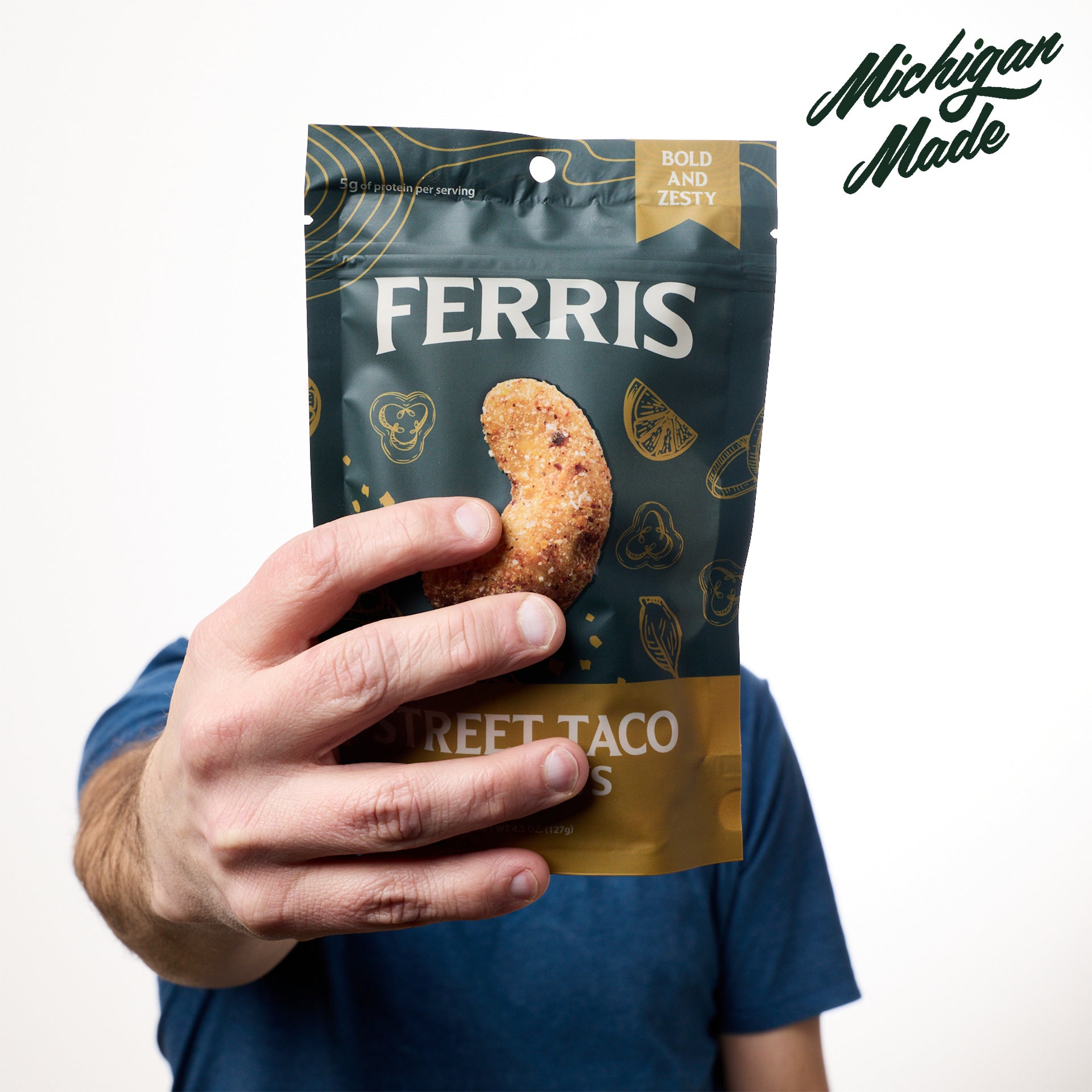 Street Taco Cashews 4.5 oz. | Ferris Nut Co. – Ferris Coffee & Nut Co.